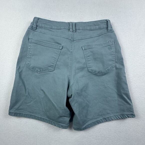 Kuhl Shorts Womens Size 10 Green 7" KONTOUR Hiking Camp Shorts Stretch - Picture 5 of 12